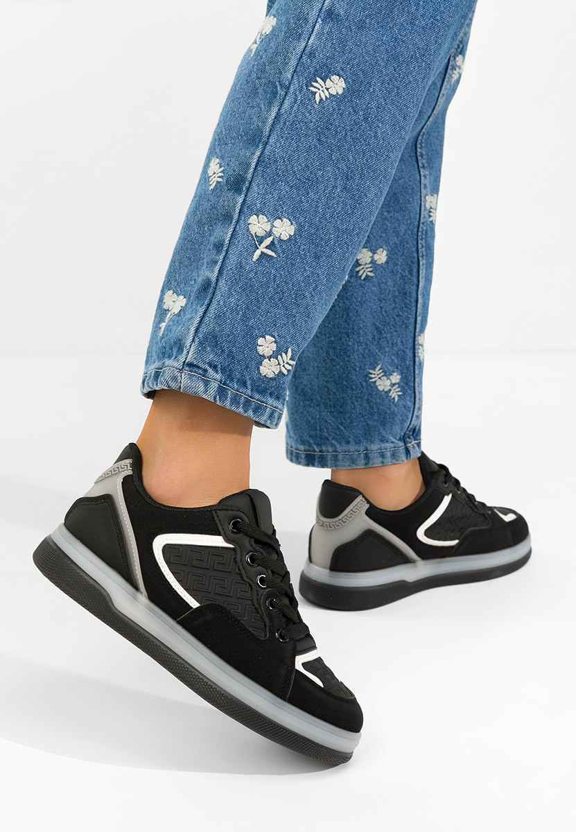 Sneakers γυναικεια Seraia μαύρα