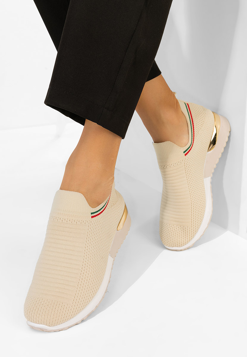 Sneakers γυναικεια Dorima μπεζ