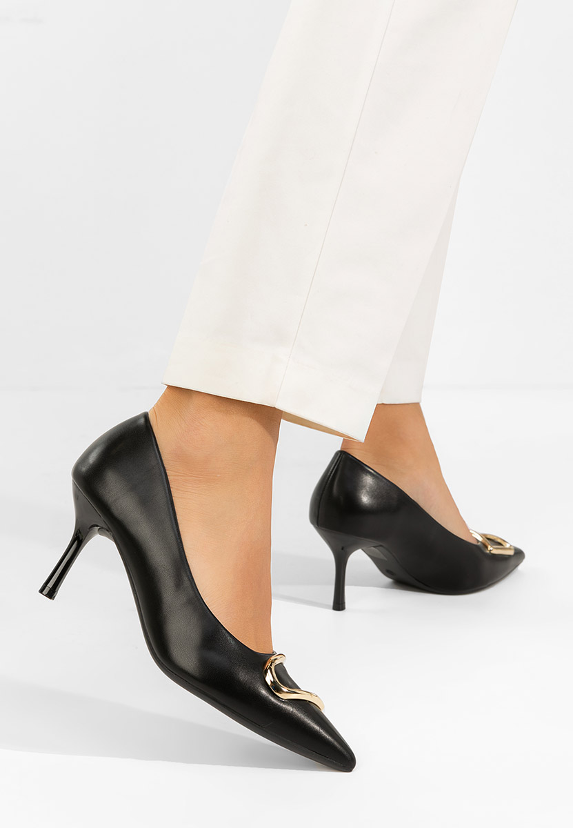 Γόβες στιλέτο Cecinia μαύρα