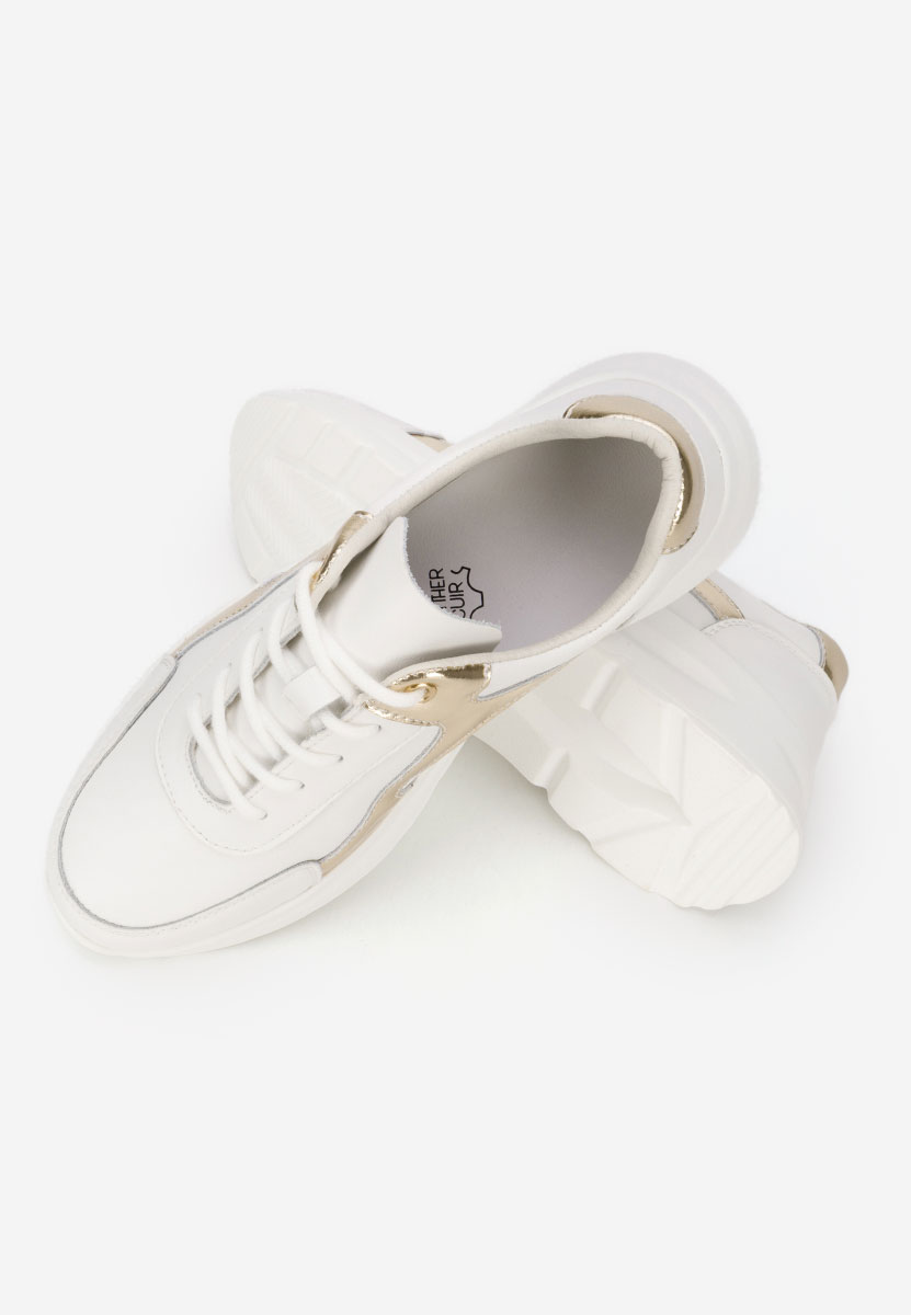 Sneakers γυναικεια δερματινα Arkania V2 λευκά