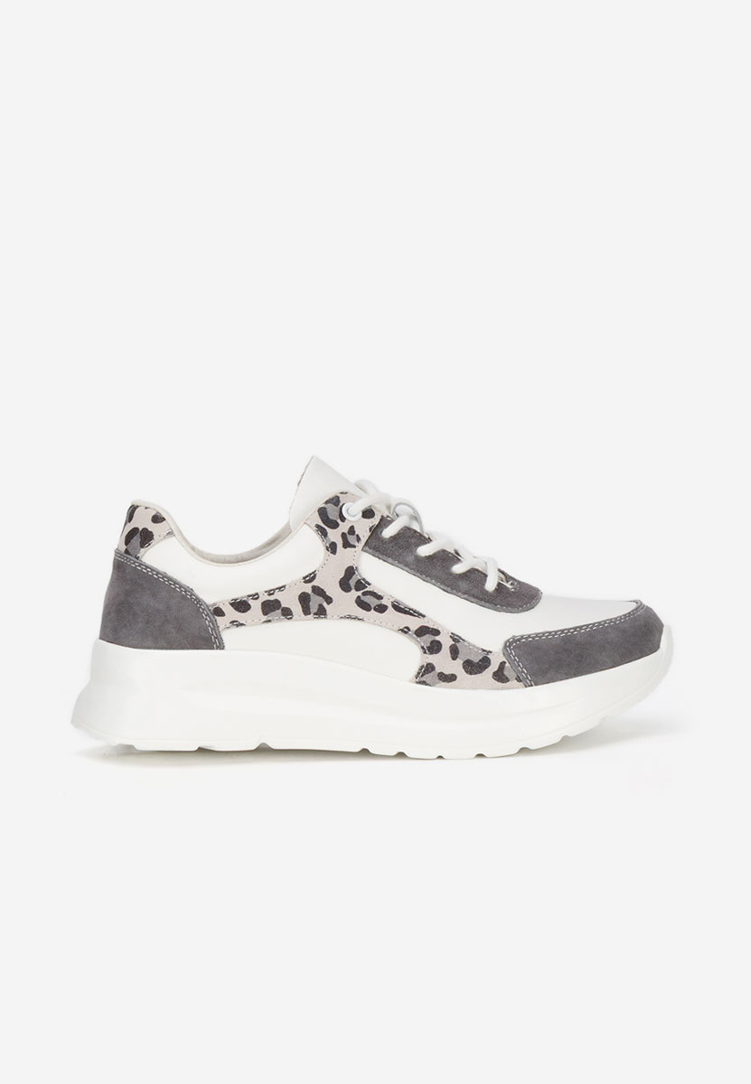 Sneakers γυναικεια δερματινα Arkania λευκά