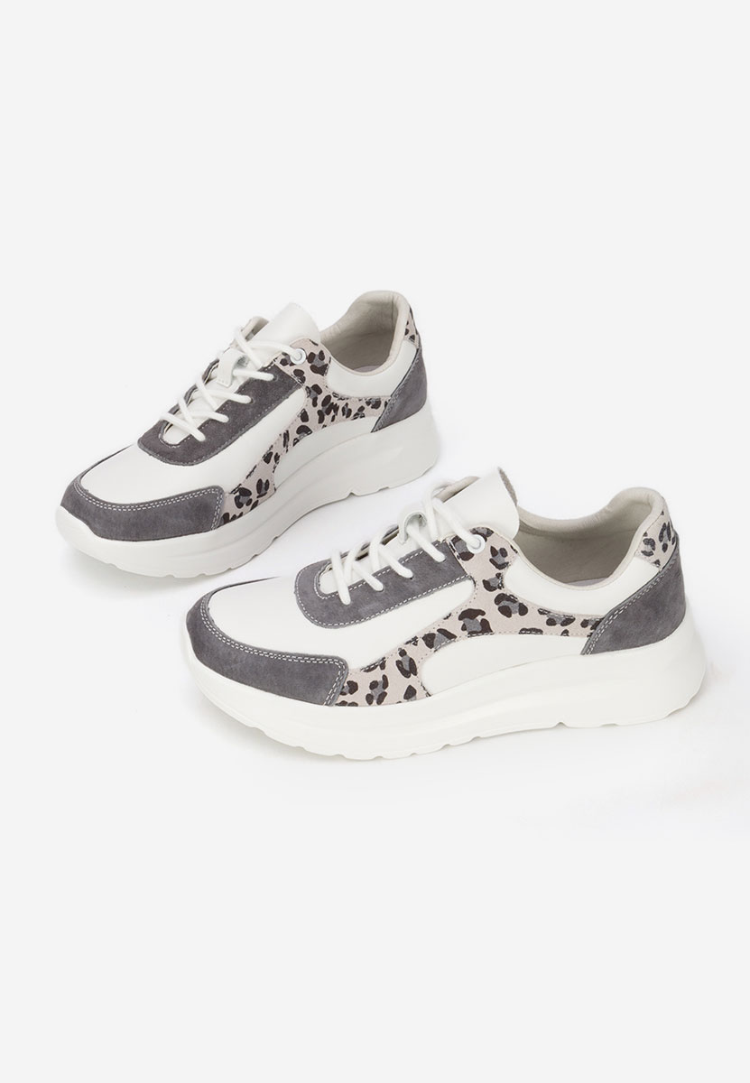 Sneakers γυναικεια δερματινα Arkania λευκά