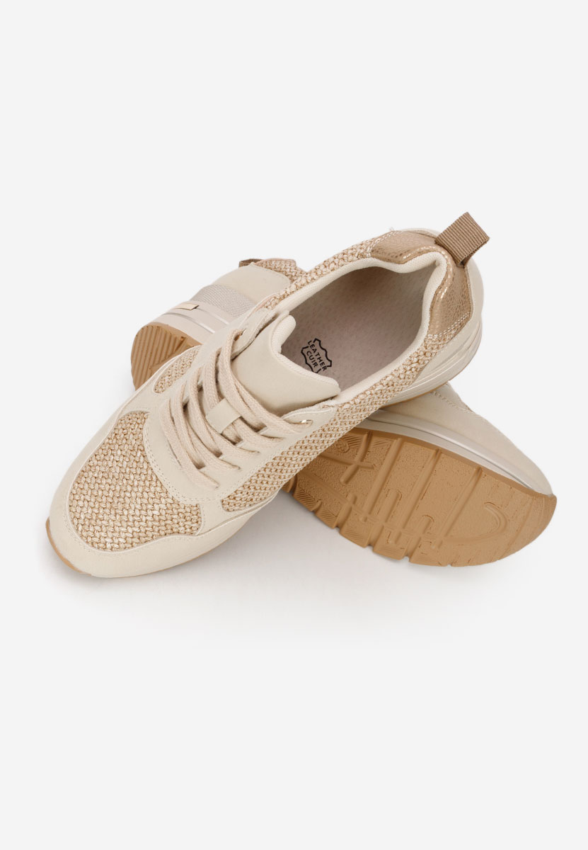 Sneakers με πλατφόρμα Izadora μπεζ