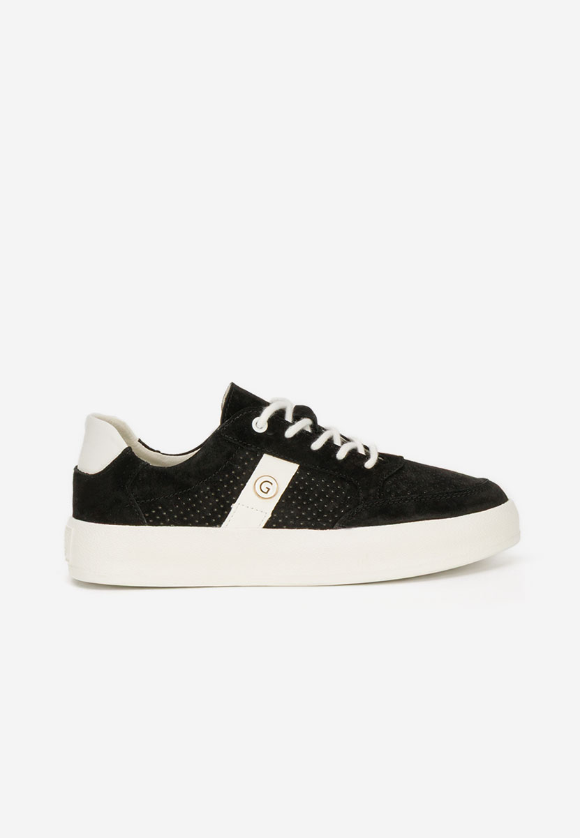 Sneakers γυναικεια δερματινα Jayne μαύρα