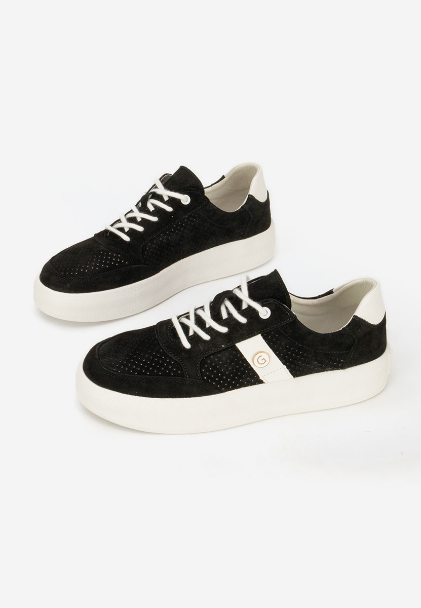 Sneakers γυναικεια δερματινα Jayne μαύρα