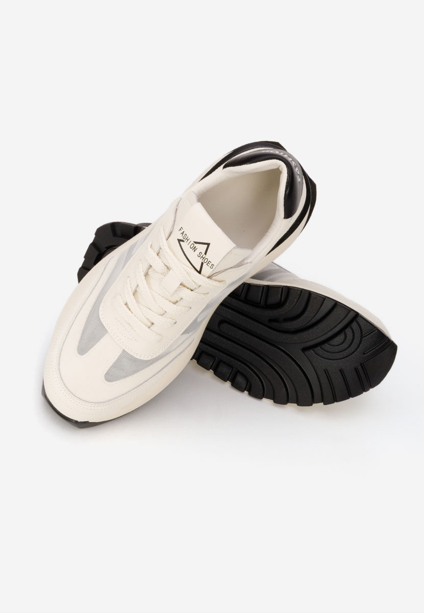 Sneakers γυναικεια δερματινα Vladia V2 μπεζ