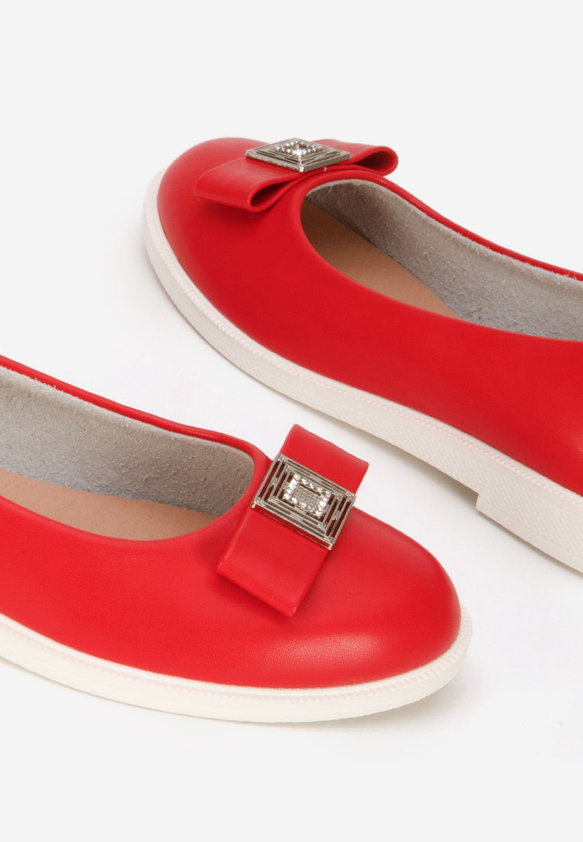 Γυναικείες μπαλαρίνες Sidiona κοκκινο