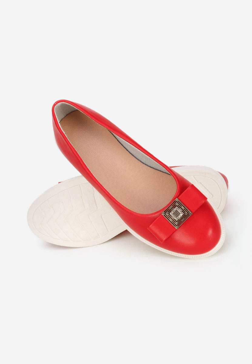 Γυναικείες μπαλαρίνες Sidiona κοκκινο