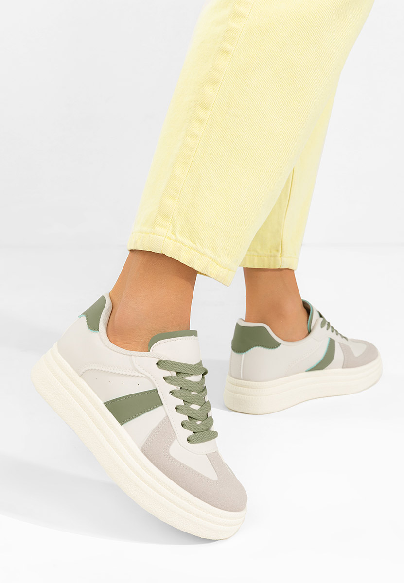 Sneakers με πλατφόρμα Serinia V2 λευκά