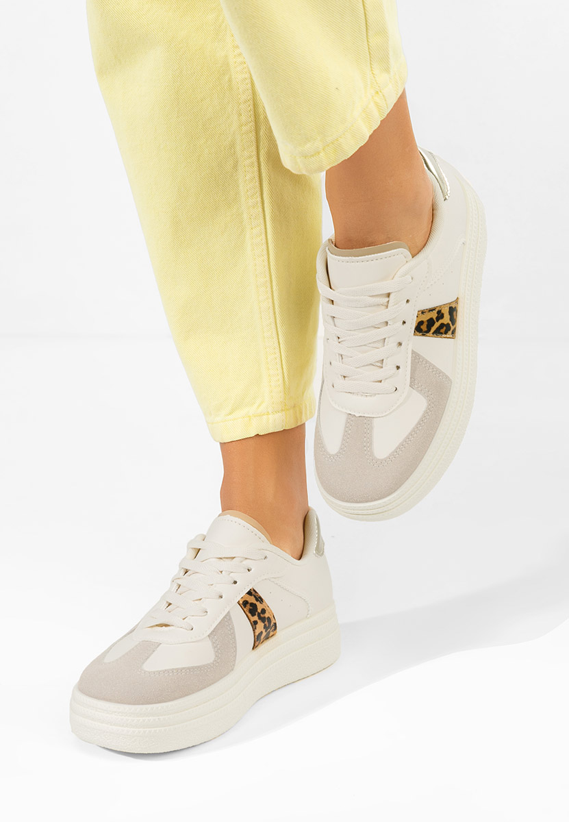 Sneakers με πλατφόρμα Serinia λεοπαρ