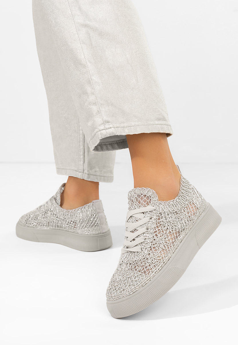 Γυναικεία sneakers Patrica γκρι