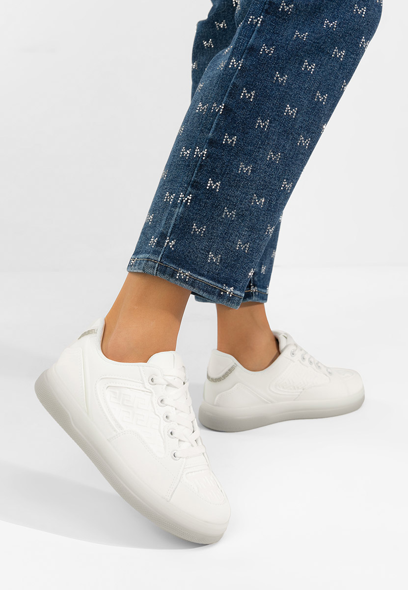 Sneakers γυναικεια Seraia λευκά