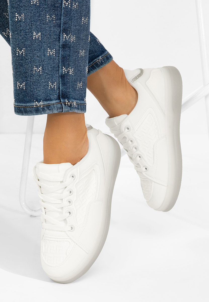 Sneakers γυναικεια Seraia λευκά