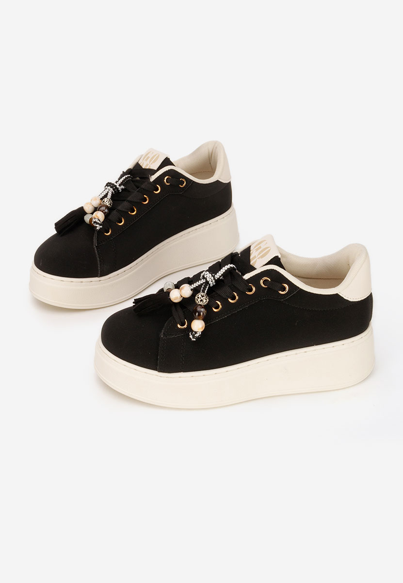 Sneakers με πλατφόρμα Zoira μαύρα