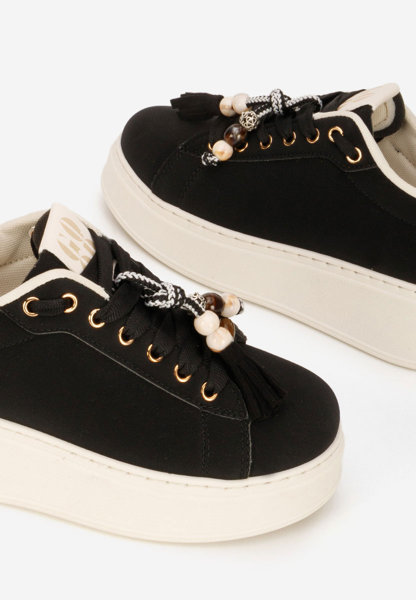 Sneakers με πλατφόρμα Zoira μαύρα
