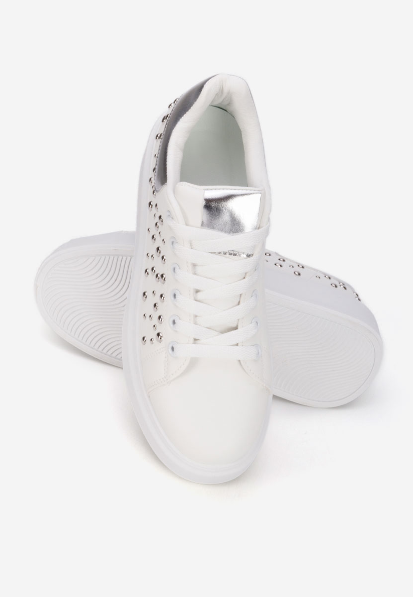 Sneakers με πλατφόρμα Lindalia V2 λευκά