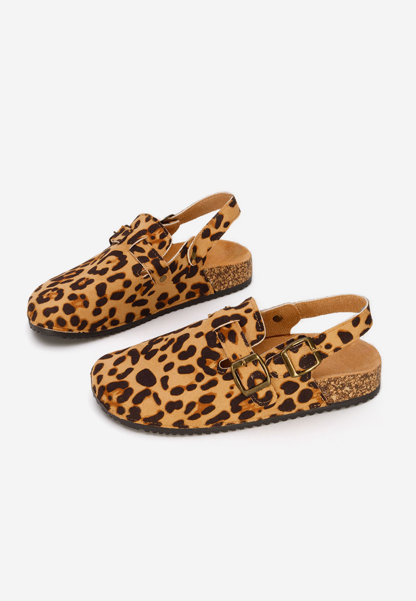 Mules γυναικεια Nedenia λεοπαρ