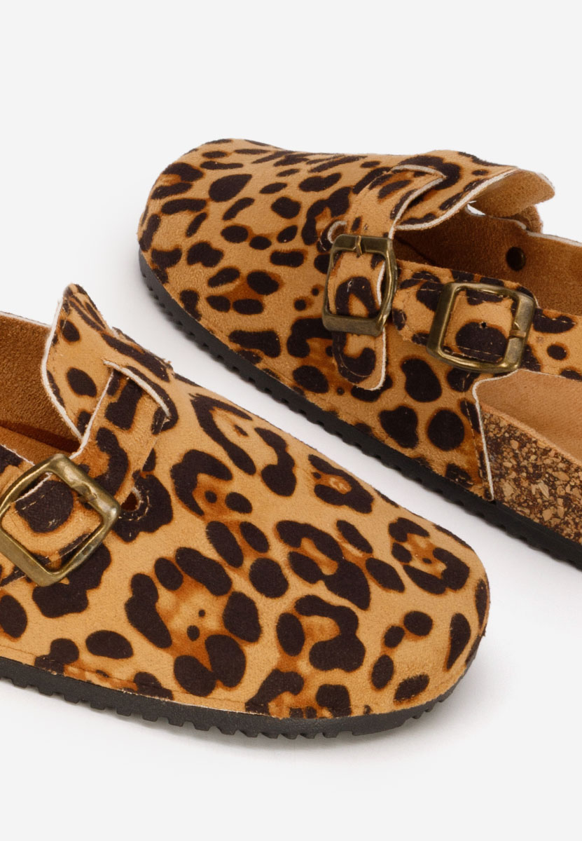 Mules γυναικεια Nedenia λεοπαρ