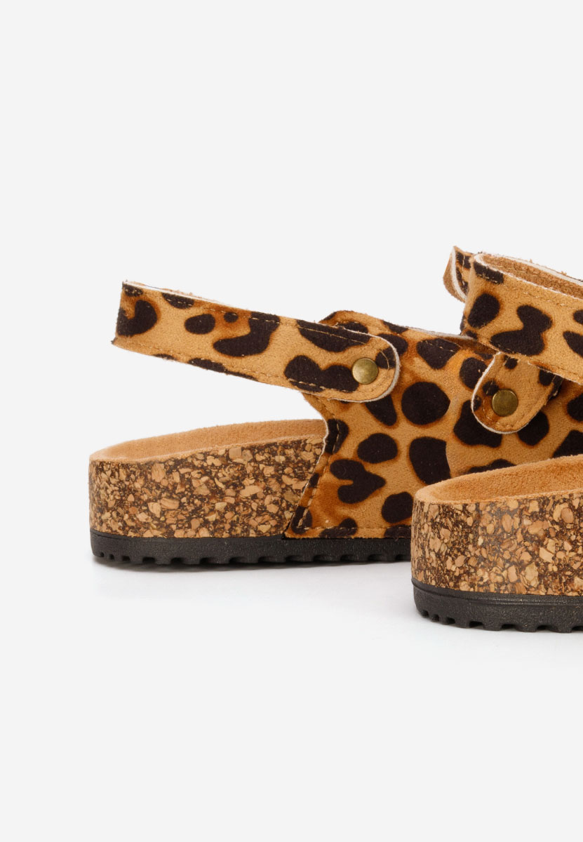 Mules γυναικεια Nedenia λεοπαρ