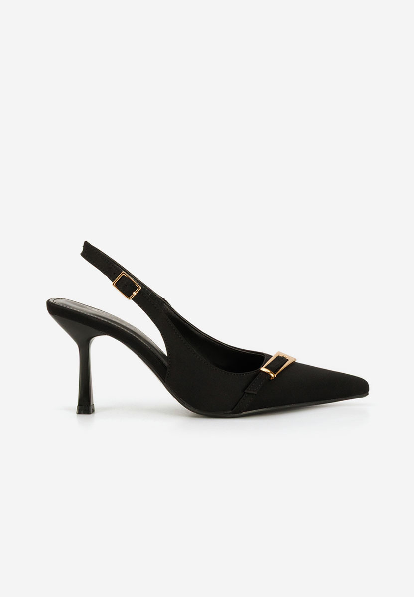 Γόβες slingback Rumina μαύρα