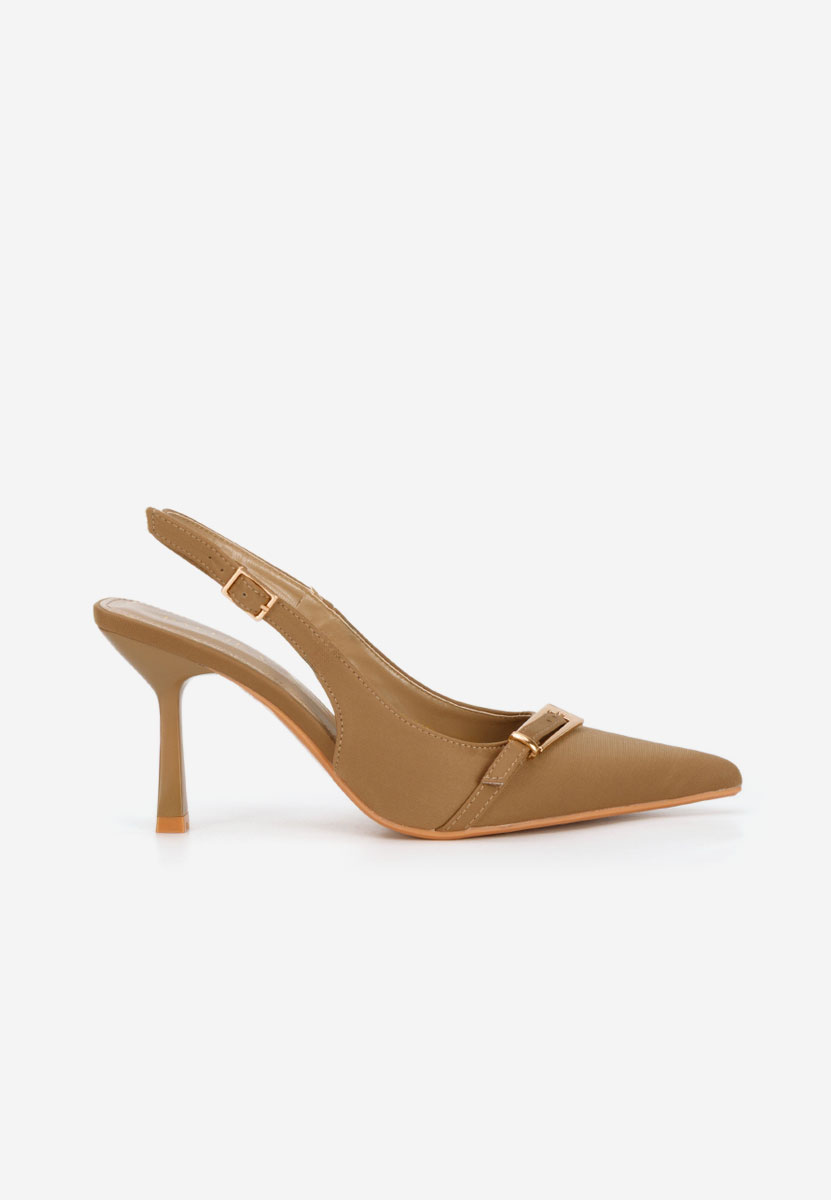 Γόβες slingback Rumina χακι