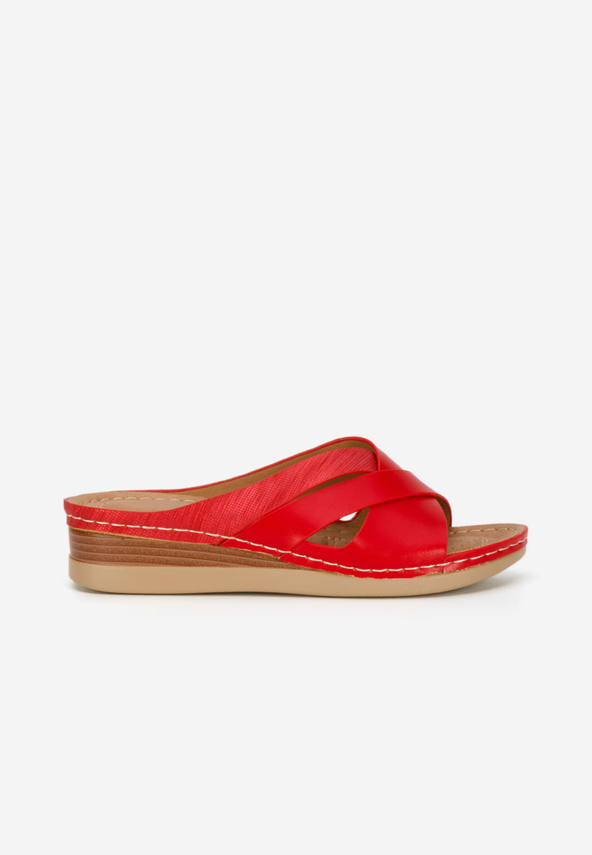 Ανατομικεσ παντοφλεσ Maryna κοκκινο