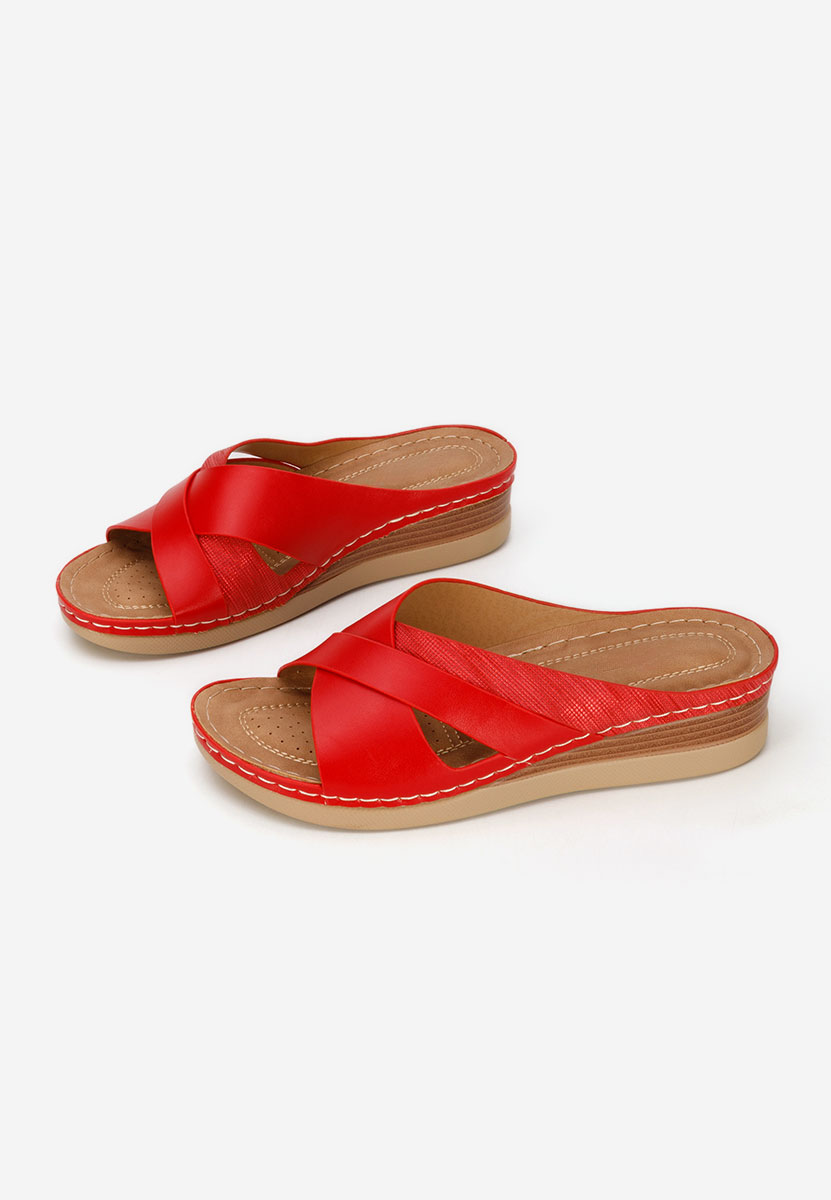 Ανατομικεσ παντοφλεσ Maryna κοκκινο