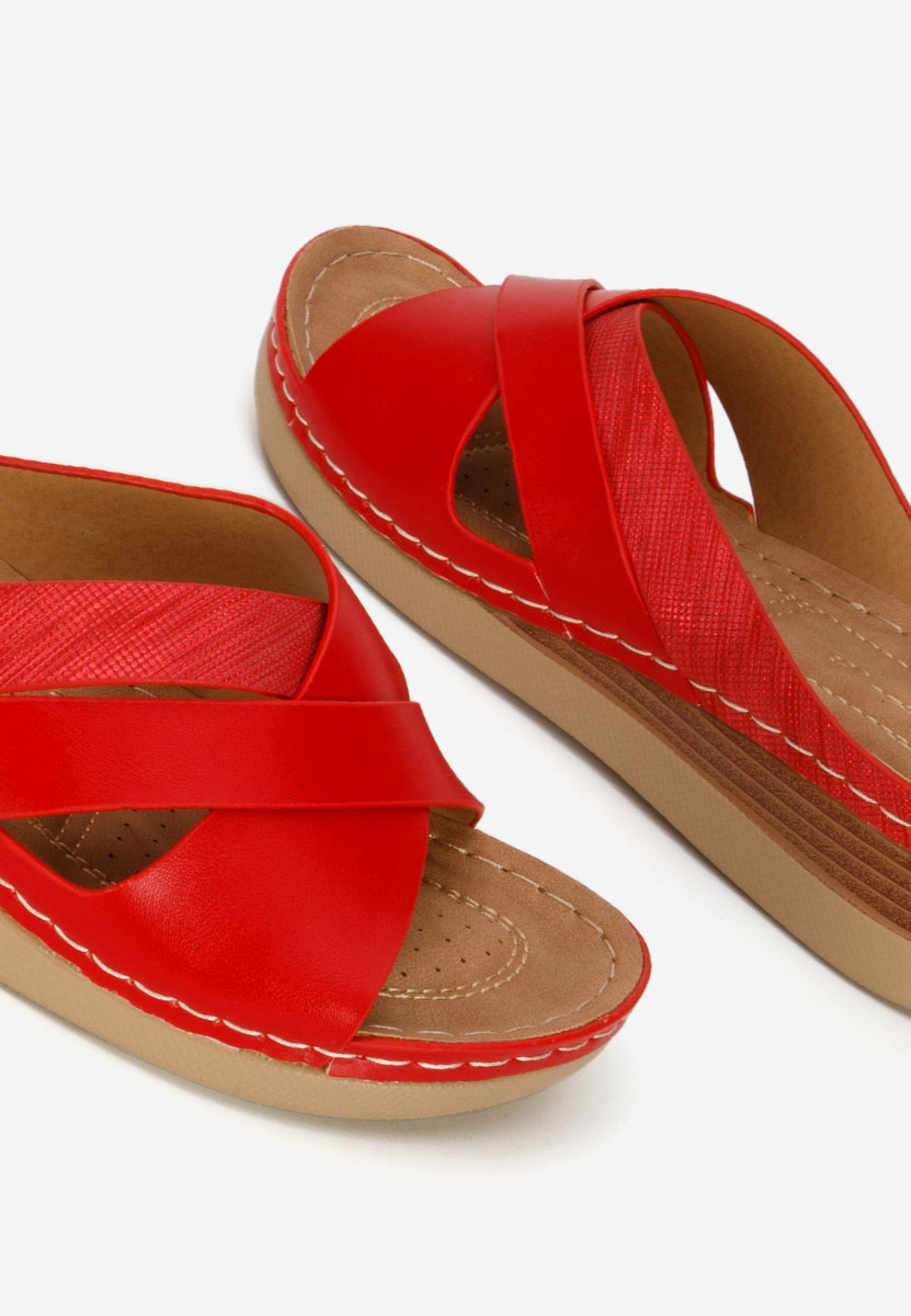 Ανατομικεσ παντοφλεσ Maryna κοκκινο