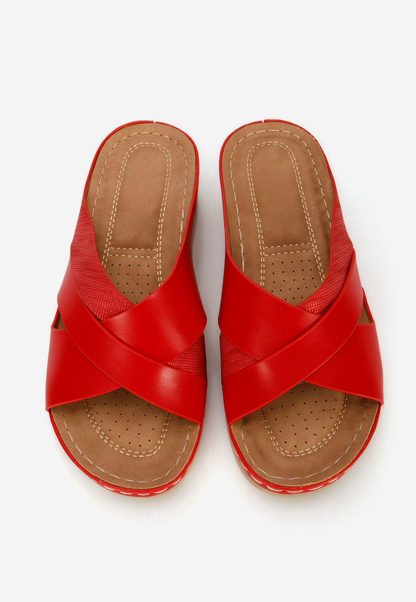 Ανατομικεσ παντοφλεσ Maryna κοκκινο