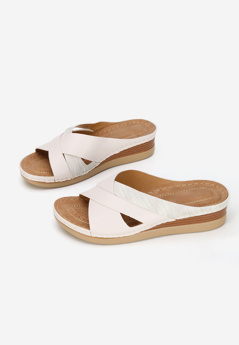 Ανατομικεσ παντοφλεσ Maryna λευκά