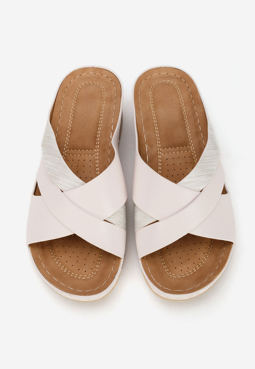 Ανατομικεσ παντοφλεσ Maryna λευκά