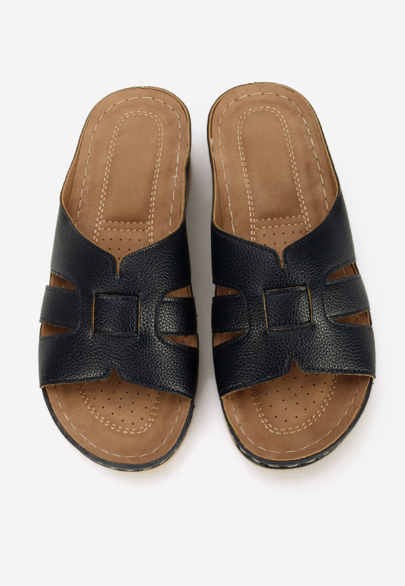 Παντόφλες με πλατφόρμα Marhta Νειβι