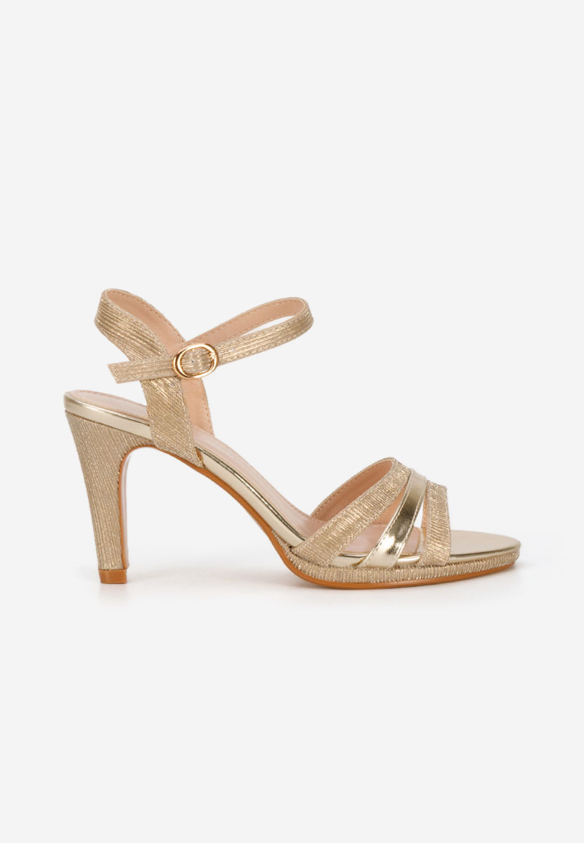 Κομψά σανδάλια Raniya χρυσα