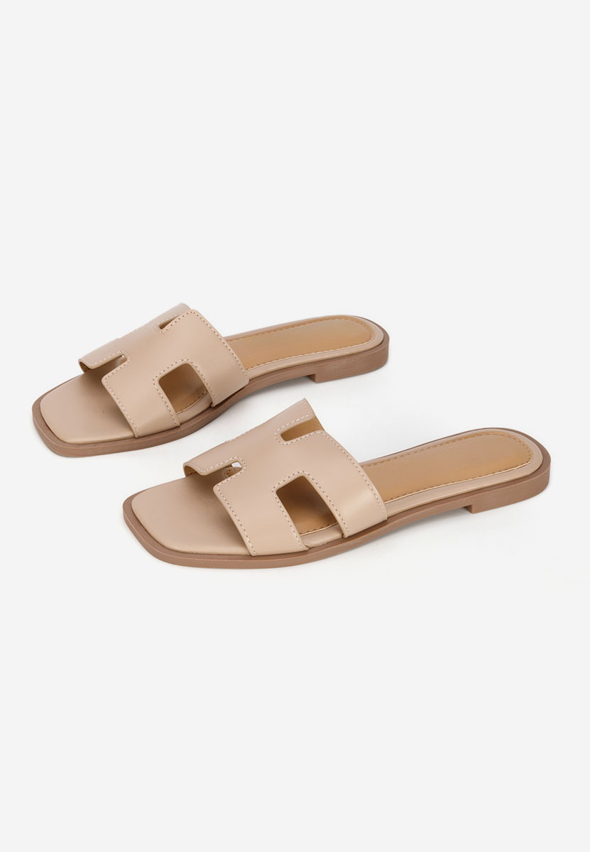 Παντόφλεσ χωρις τακούνι Lecya χακι