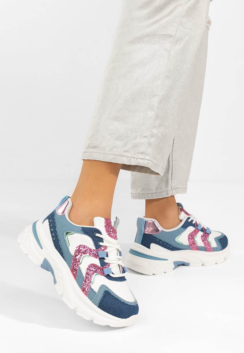 Sneakers με πλατφόρμα Odinea Τζιν