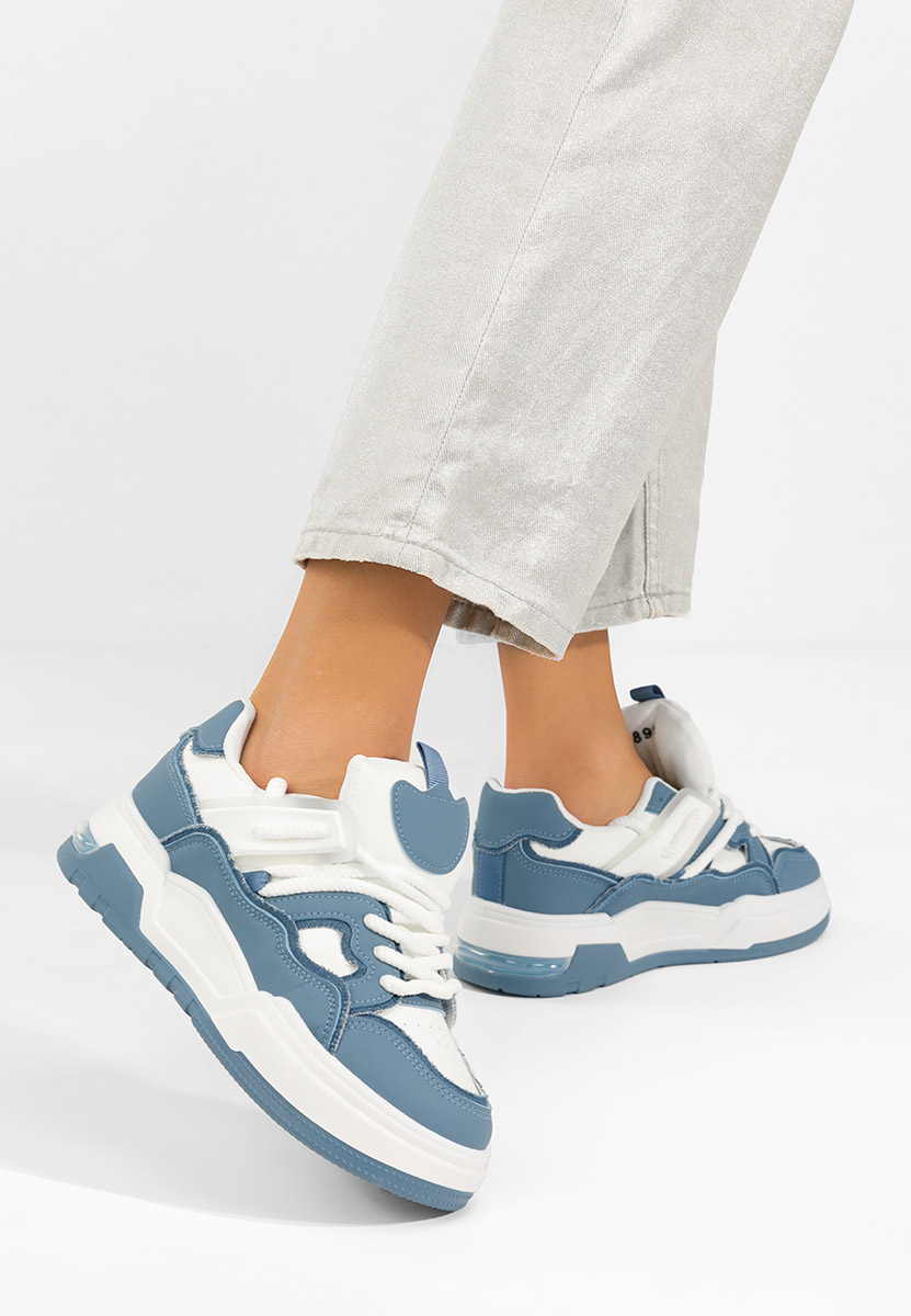 Sneakers με πλατφόρμα Cinzela μπλε