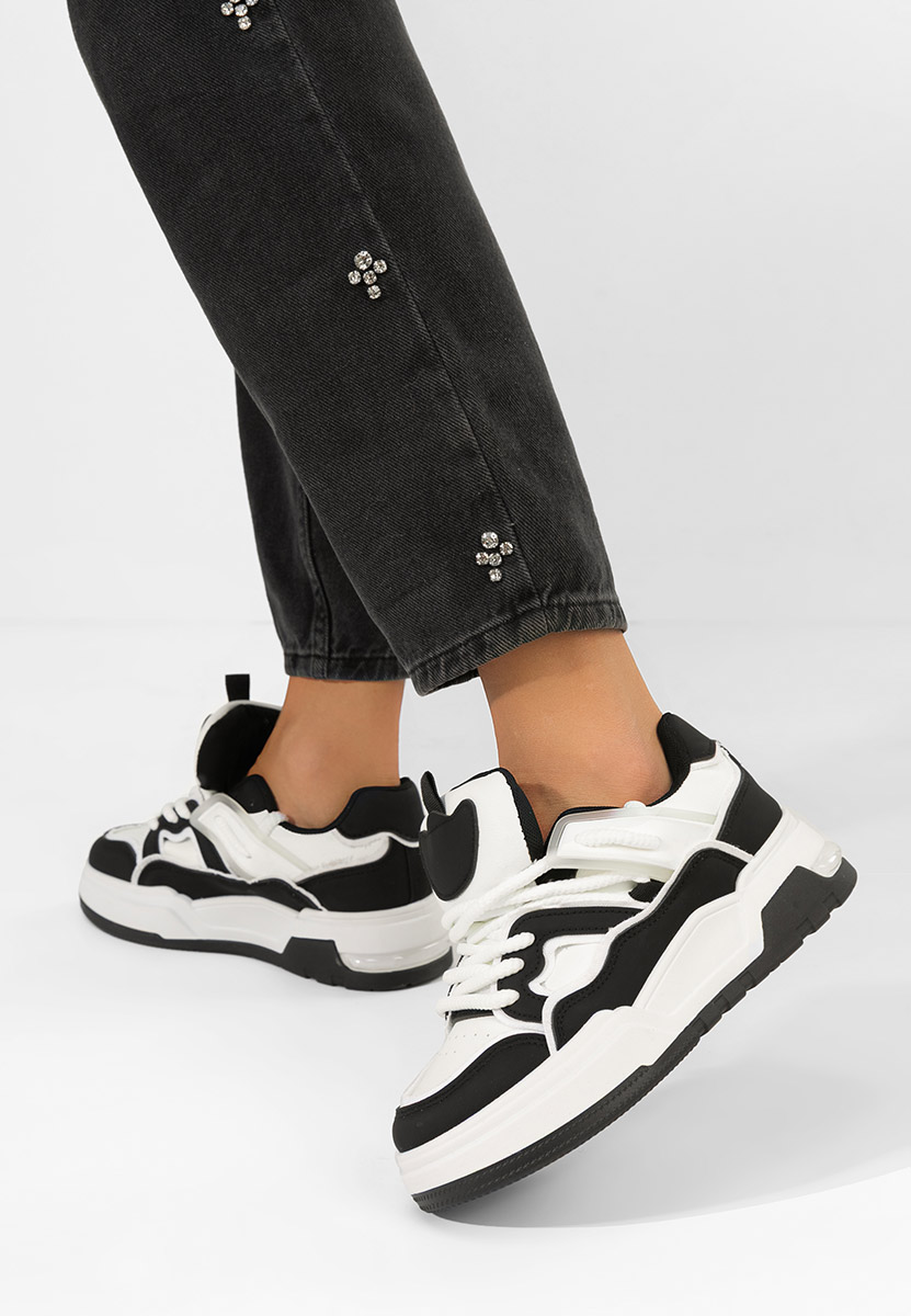 Sneakers με πλατφόρμα Cinzela μαύρα