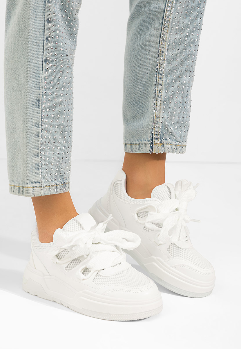 Sneakers γυναικεια Amelora λευκά