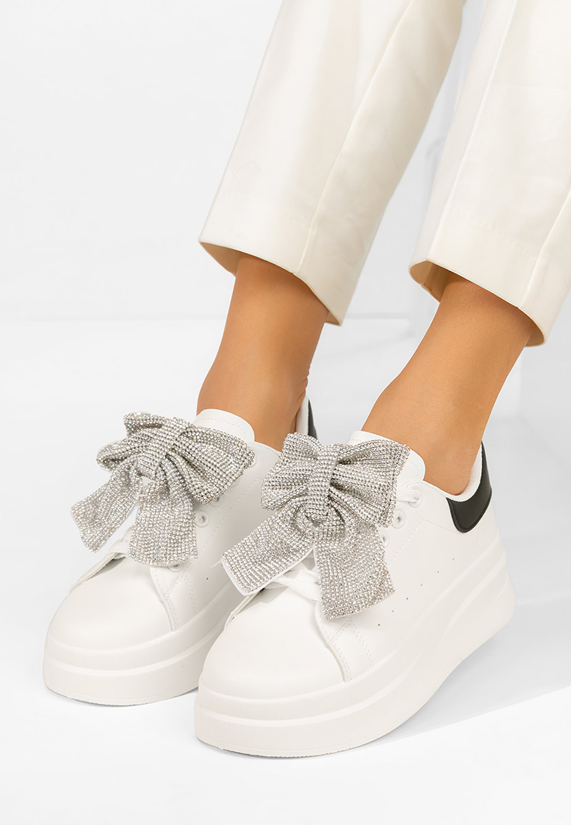 Sneakers με πλατφόρμα Anitta V2 λευκά