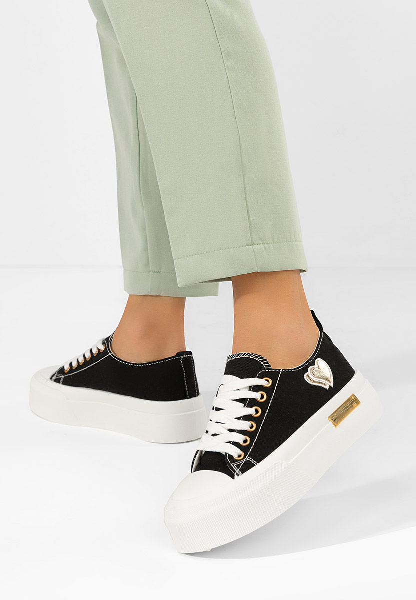 Sneakers με πλατφόρμα Inimia μαύρα