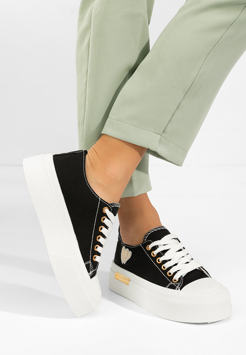 Sneakers με πλατφόρμα Inimia μαύρα