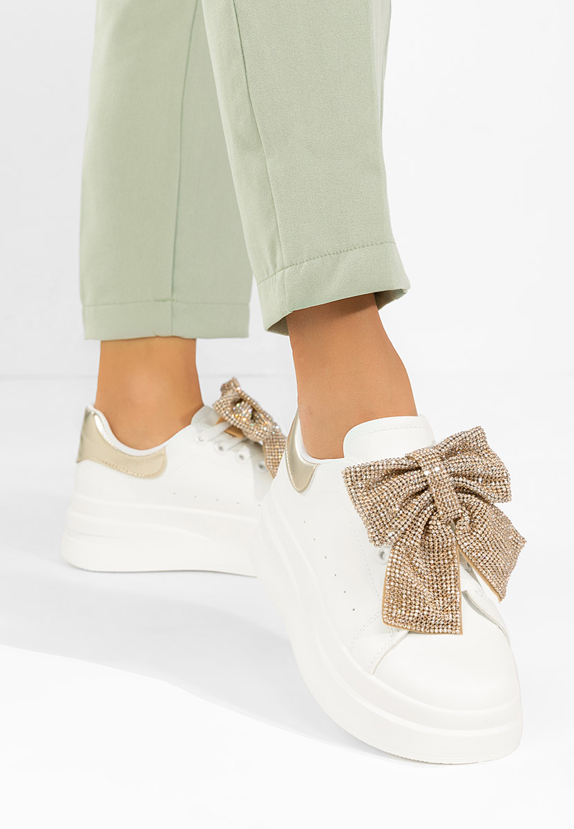 Sneakers με πλατφόρμα Anitta χρυσο