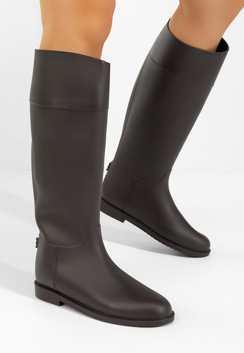 Μπότες βροχής Angelena καφε