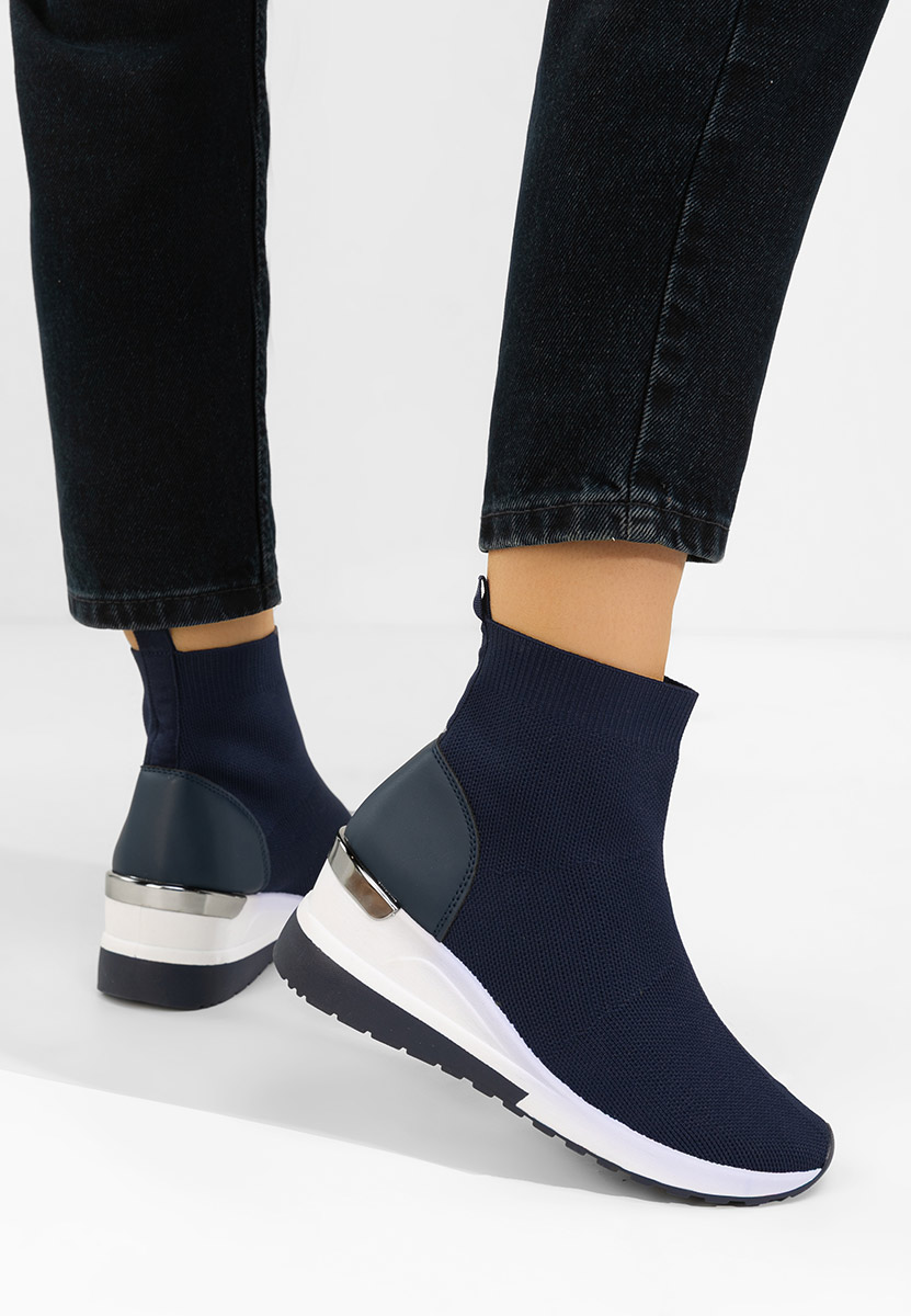 Sneakers με κάλτσα Jessina Νειβι