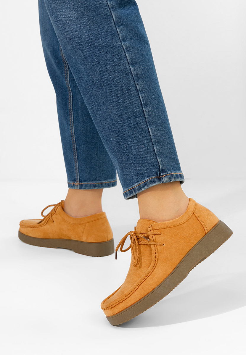 Casual παπουτσια γυναικεια Zairia ταμπά