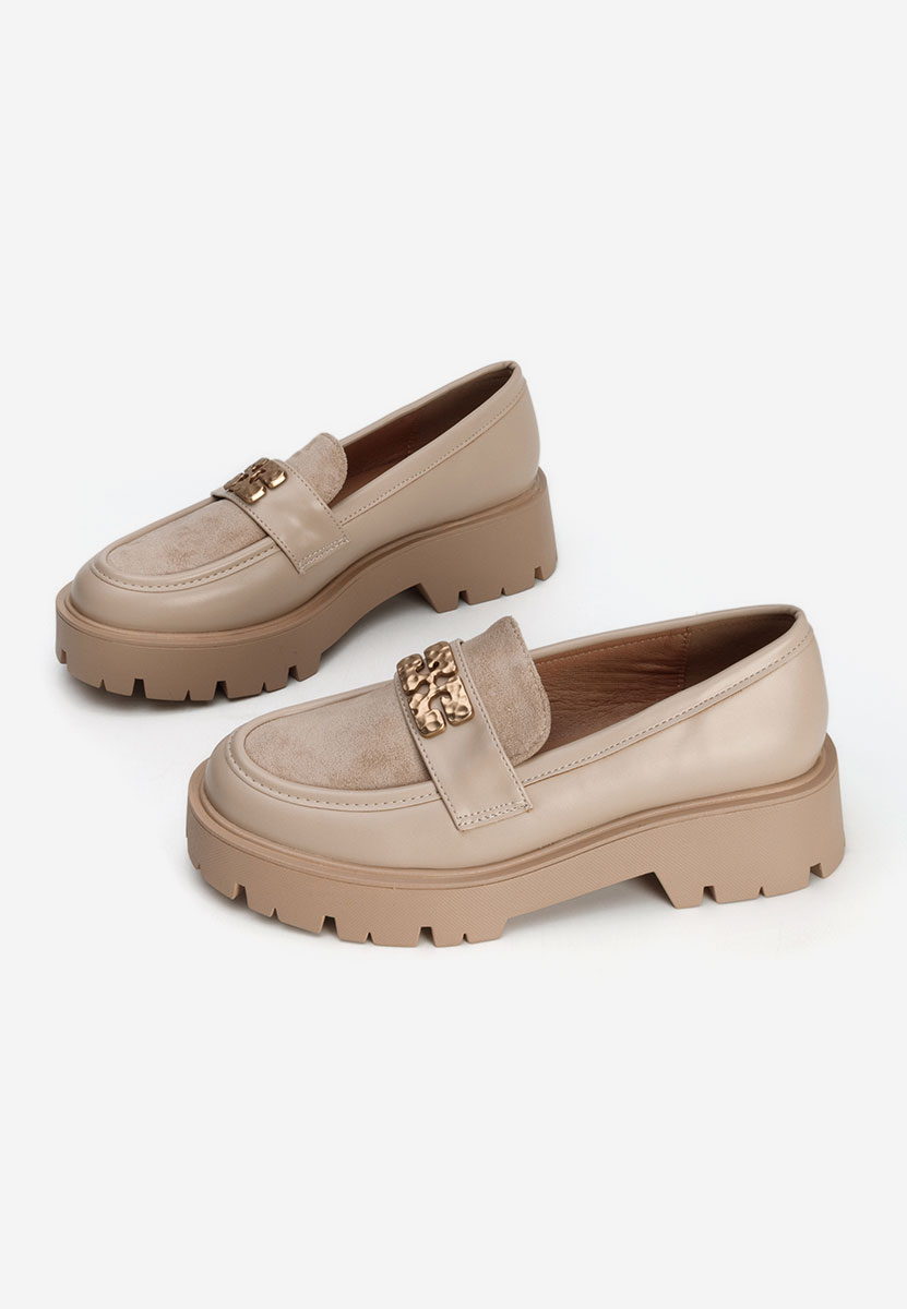 Loafers γυναικεια Karamela χακι