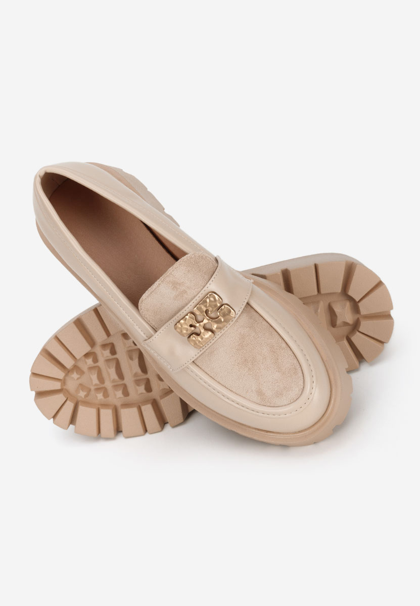 Loafers γυναικεια Karamela χακι
