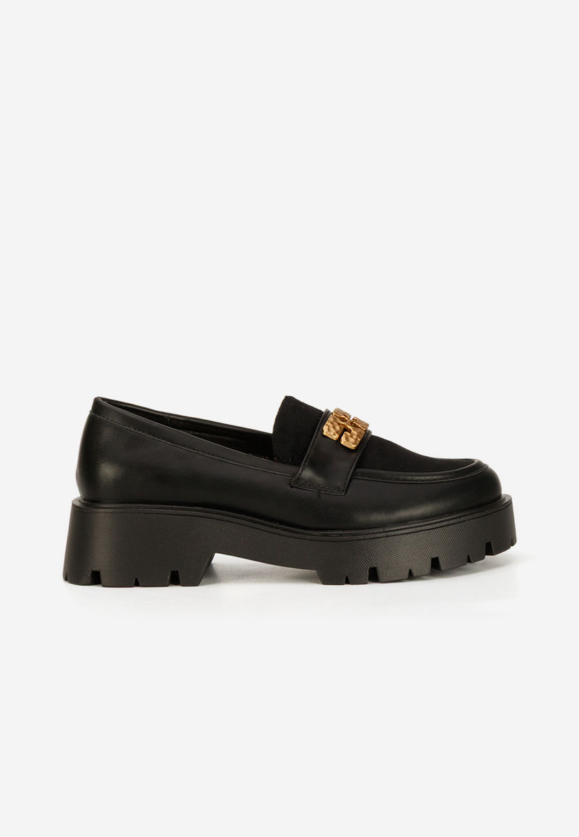 Loafers γυναικεια Karamela μαύρα