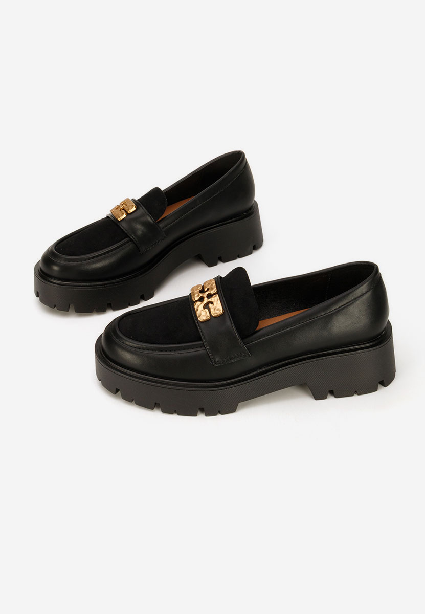 Loafers γυναικεια Karamela μαύρα