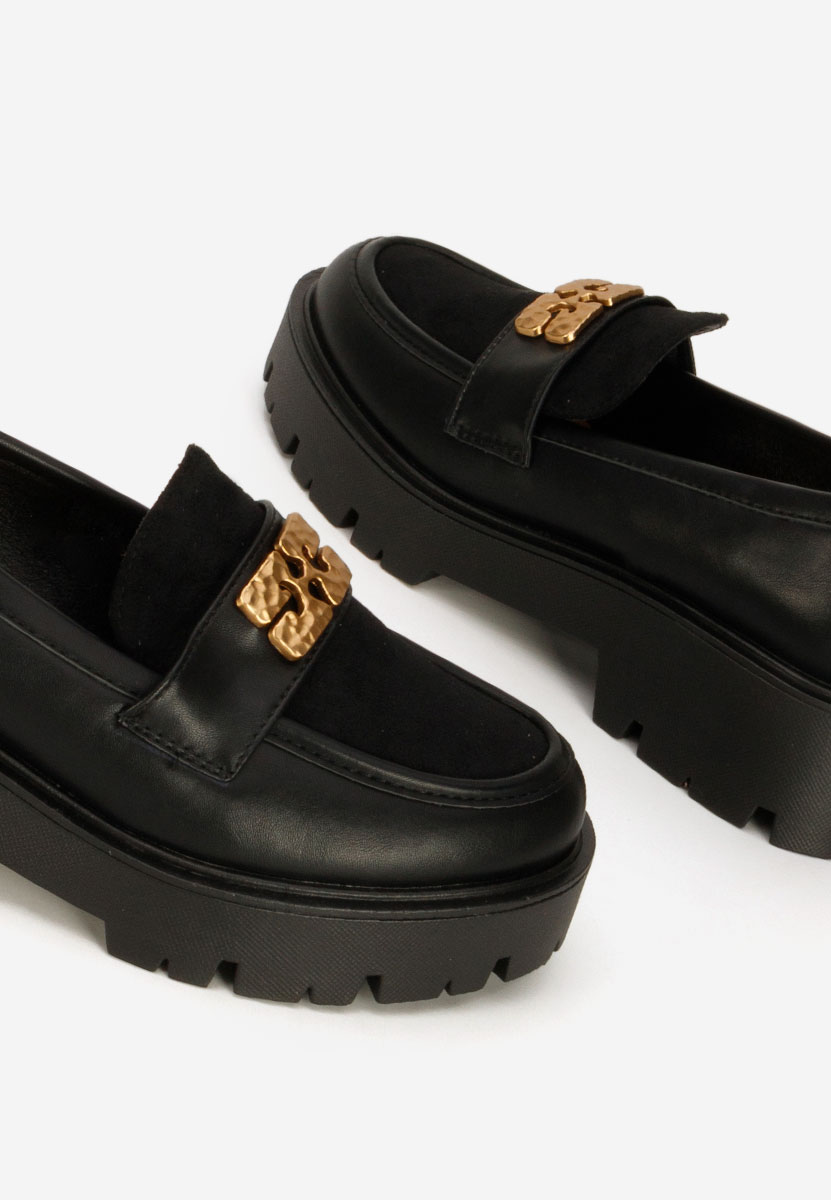 Loafers γυναικεια Karamela μαύρα